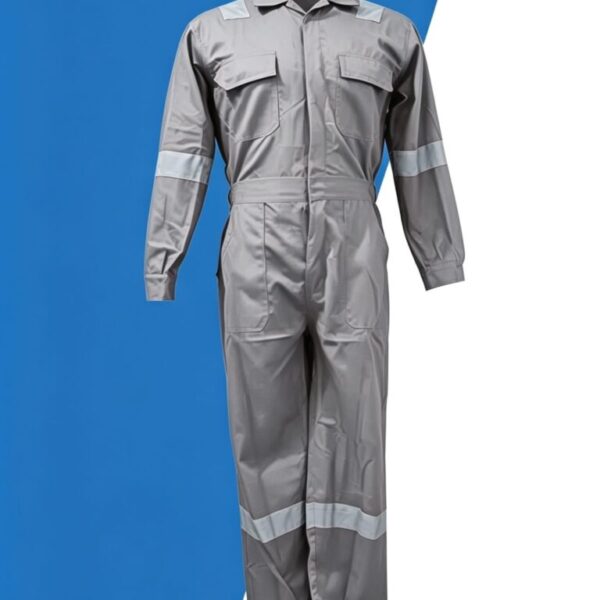 coverall wearpack abu-abu